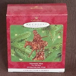 NIB HALLMARK KEEPSAKE MOUNTAIN MAN ORNAMENT